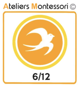 Logo 6/12 Ateliers Montessori Grasse
